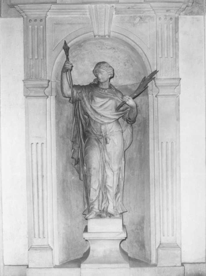 figura allegorica femminile (statua) di Muttoni Gaetano (maniera) (sec. XVIII)