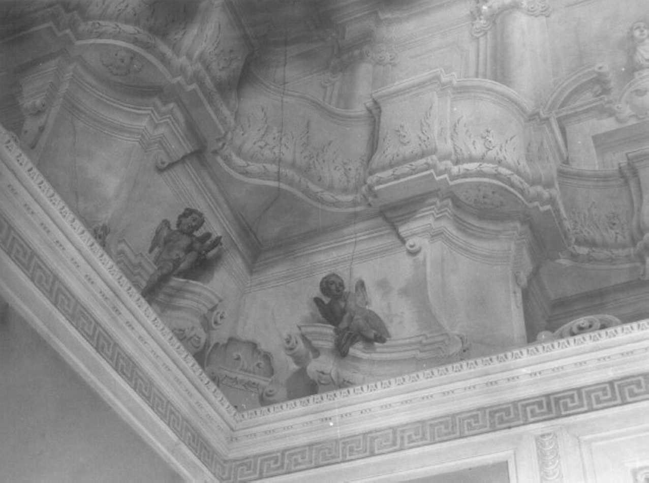 quadratura architettonica (dipinto) di Grudolini Paolo (attribuito) (seconda metà sec. XVIII)