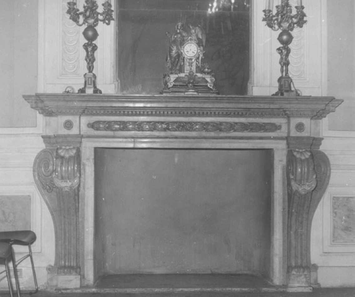 mostra di camino - ambito veneto (ultimo quarto sec. XVIII)