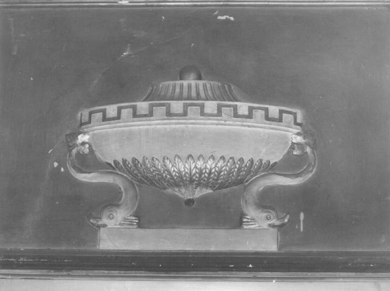 vaso (decorazione plastica) - ambito veneto (sec. XIX)