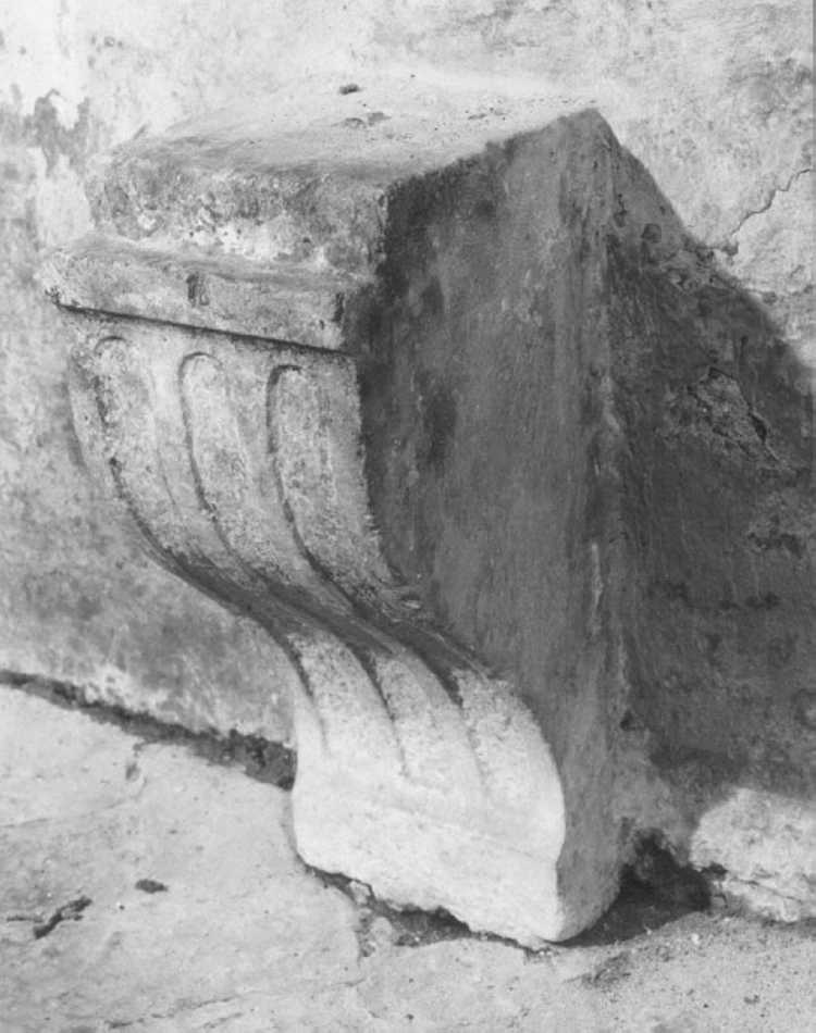 mensola - ambito veneto (seconda metà sec. XV)