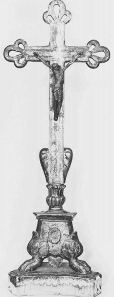 croce d'altare - ambito veneto (prima metà sec. XIX)