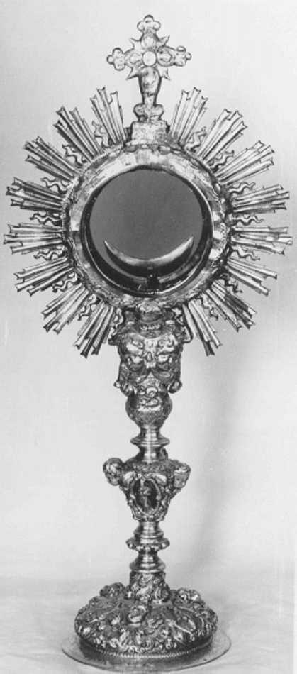 ostensorio - bottega veronese (sec. XVIII)