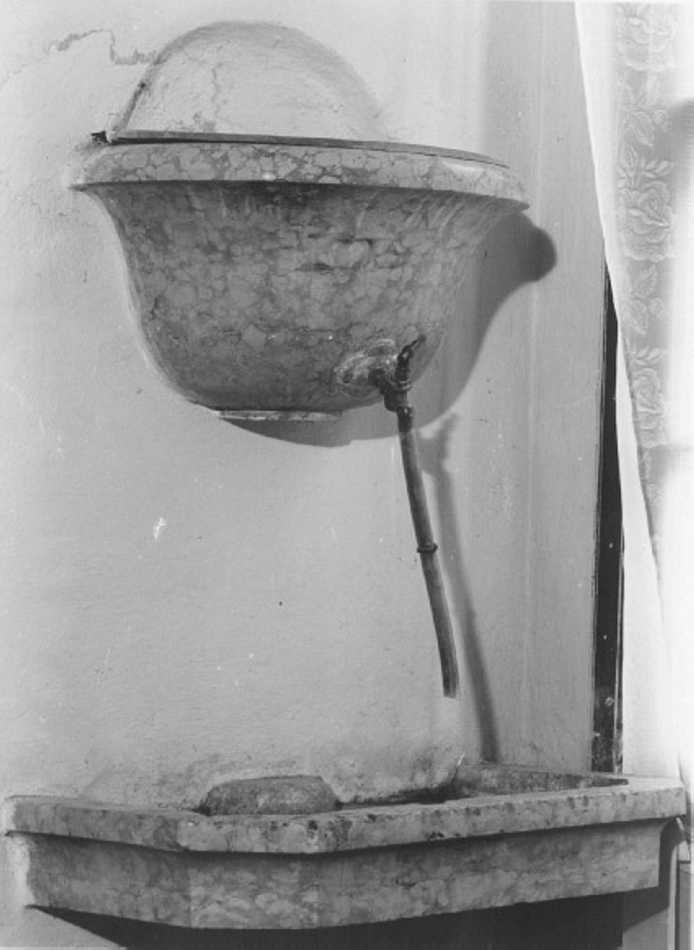 lavabo da sacrestia - ambito veronese (inizio sec. XX)