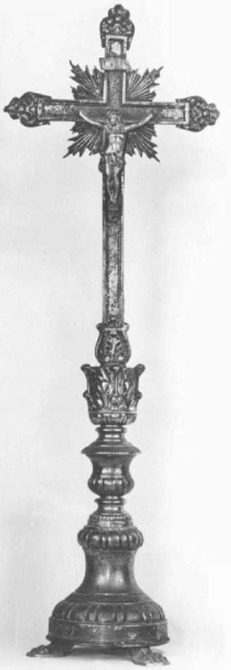 croce d'altare - bottega veneta (fine sec. XIX)