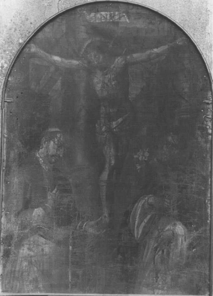 crocifissione (dipinto) - ambito veneto (sec. XVII)
