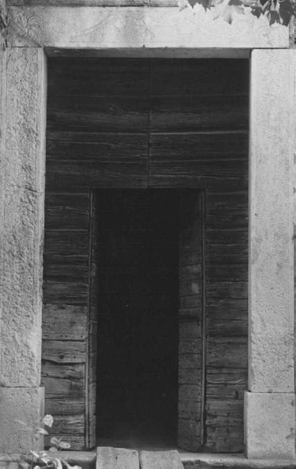 mostra di porta di Conti Antonio (attribuito) (sec. XVIII)