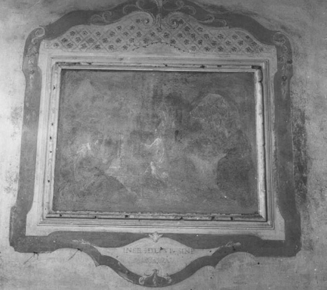 Annunciazione (dipinto, frammento) di Marcola Marco (sec. XVIII)