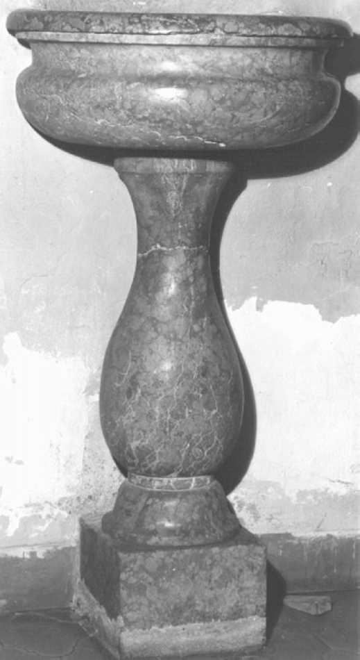 acquasantiera da parete - produzione veneta (seconda metà sec. XVIII)