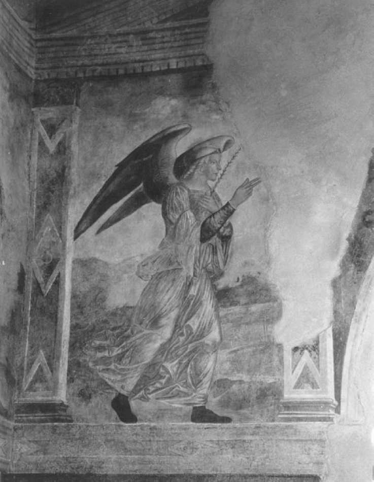 angelo annunciante (dipinto) - ambito veronese (sec. XVI)