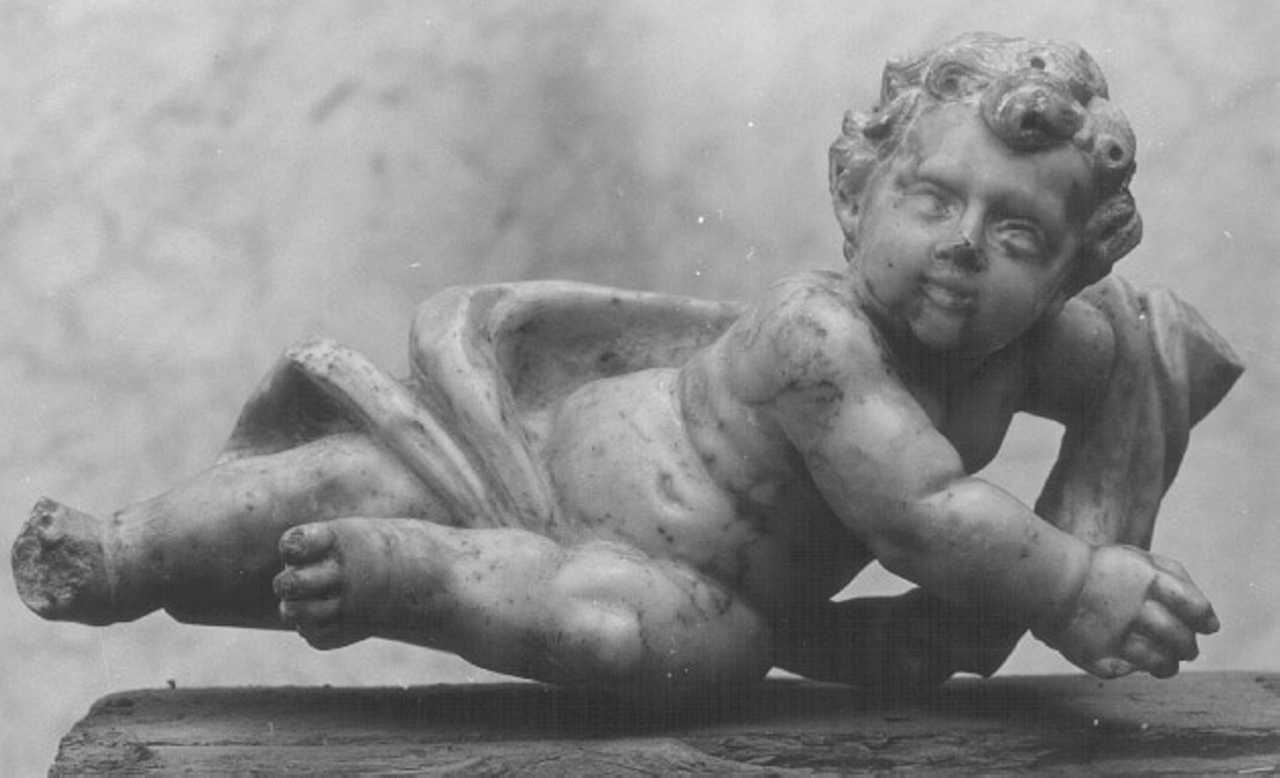 putto (statua) - ambito veneto (sec. XVIII)