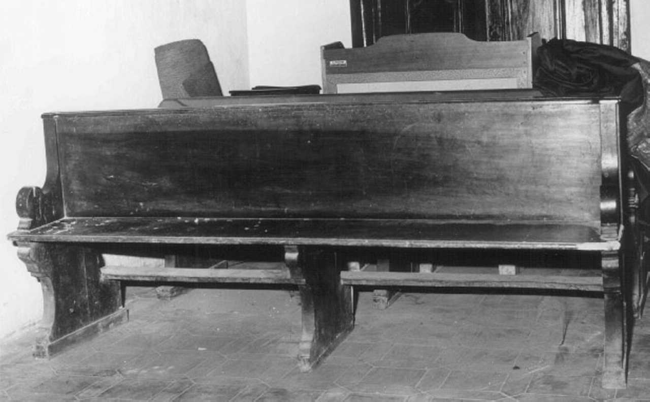 banco da chiesa - bottega veneta (sec. XIX)