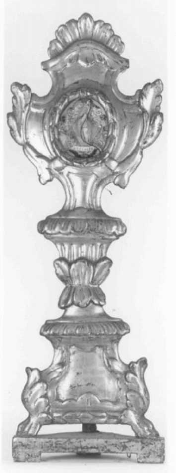 reliquiario - a ostensorio - ambito veneto (sec. XVIII)