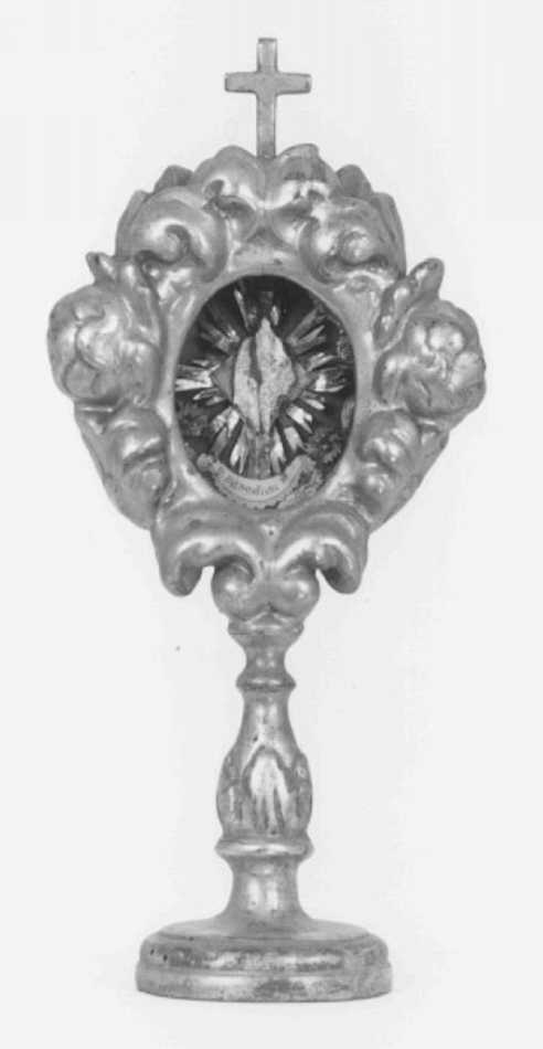 reliquiario - a ostensorio - ambito veneto (seconda metà sec. XVIII)