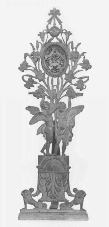 reliquiario - a ostensorio - ambito veneto (sec. XIX)