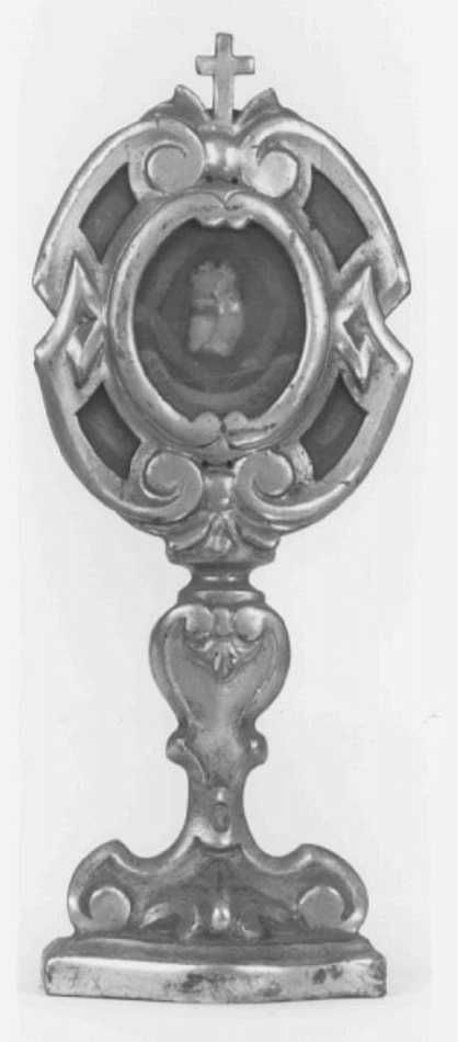 reliquiario - a ostensorio, serie - ambito veneto (sec. XVIII)