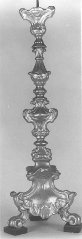 candelabro, elemento d'insieme - ambito veneto (secc. XVIII/ XIX)