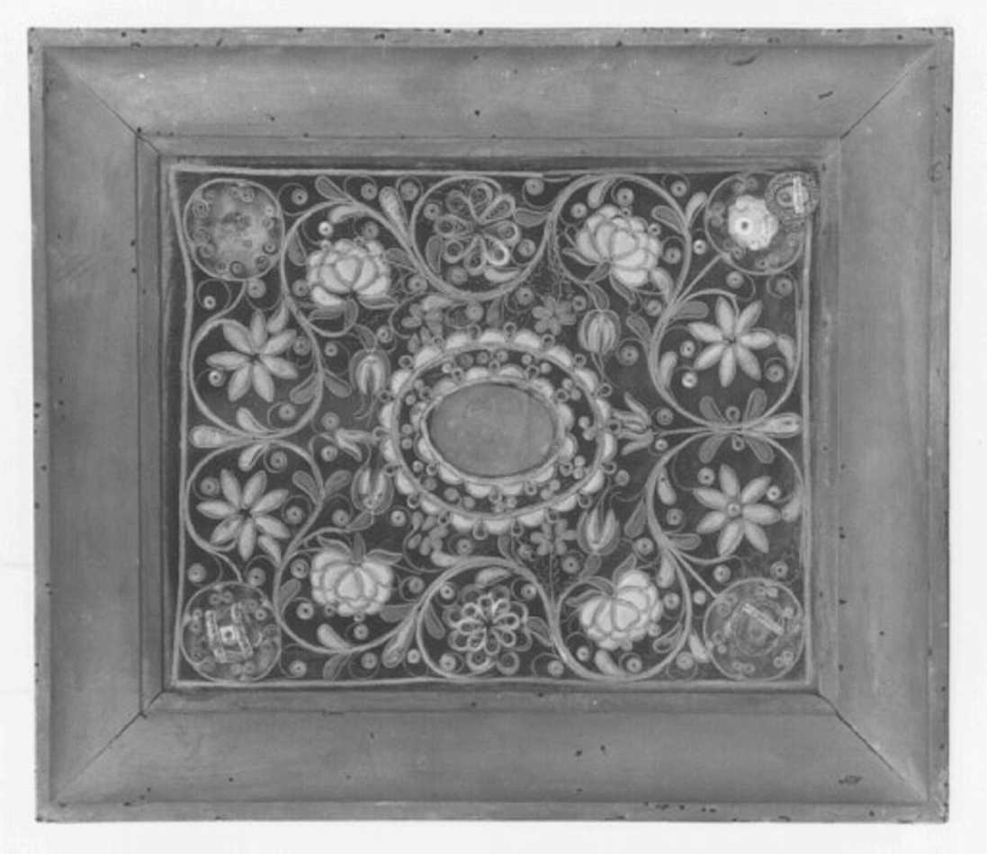 reliquiario - a tabella, insieme - ambito veneto (sec. XVIII)