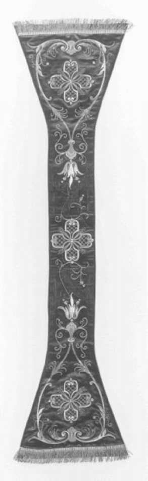 manipolo - manifattura italiana (primo quarto sec. XX)