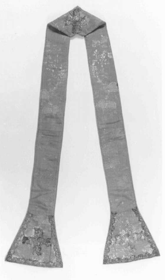 stola - manifattura italiana (seconda metà sec. XVIII)