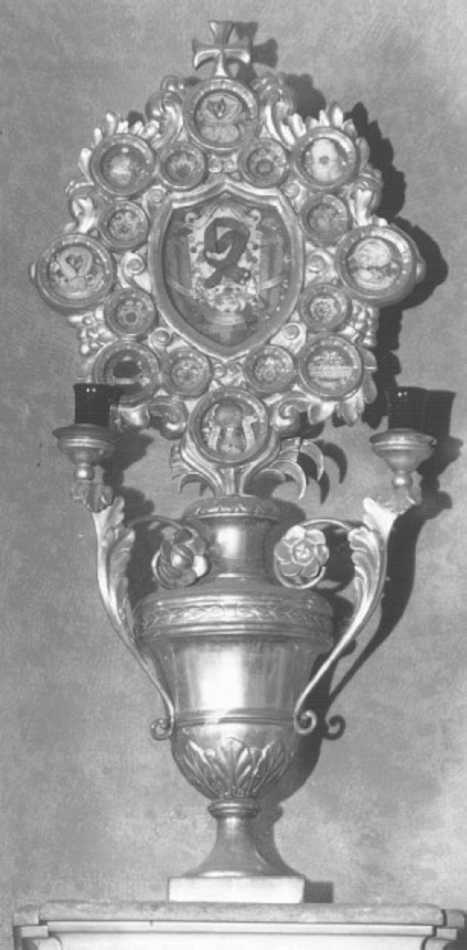 reliquiario fitomorfo - ambito veneto (sec. XIX)