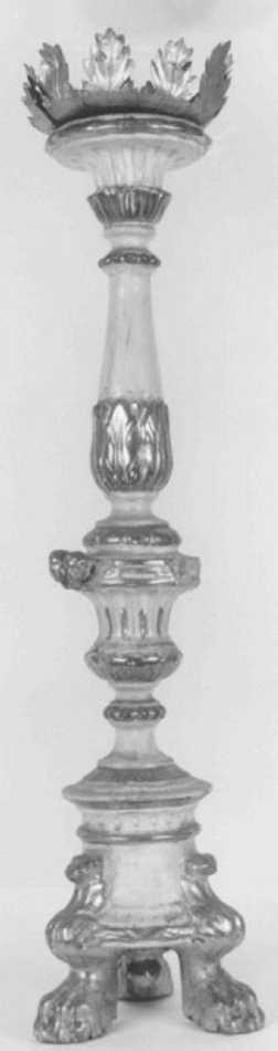 candelabro, serie - ambito veneto (prima metà sec. XIX)