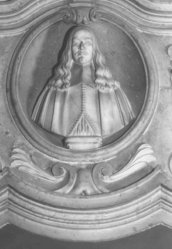 busto ritratto d'uomo (scultura, elemento d'insieme) - ambito veneto (sec. XVII)