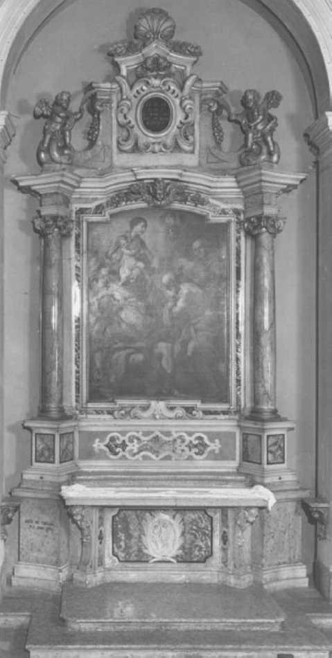 altare, insieme - ambito veneto (sec. XVIII)