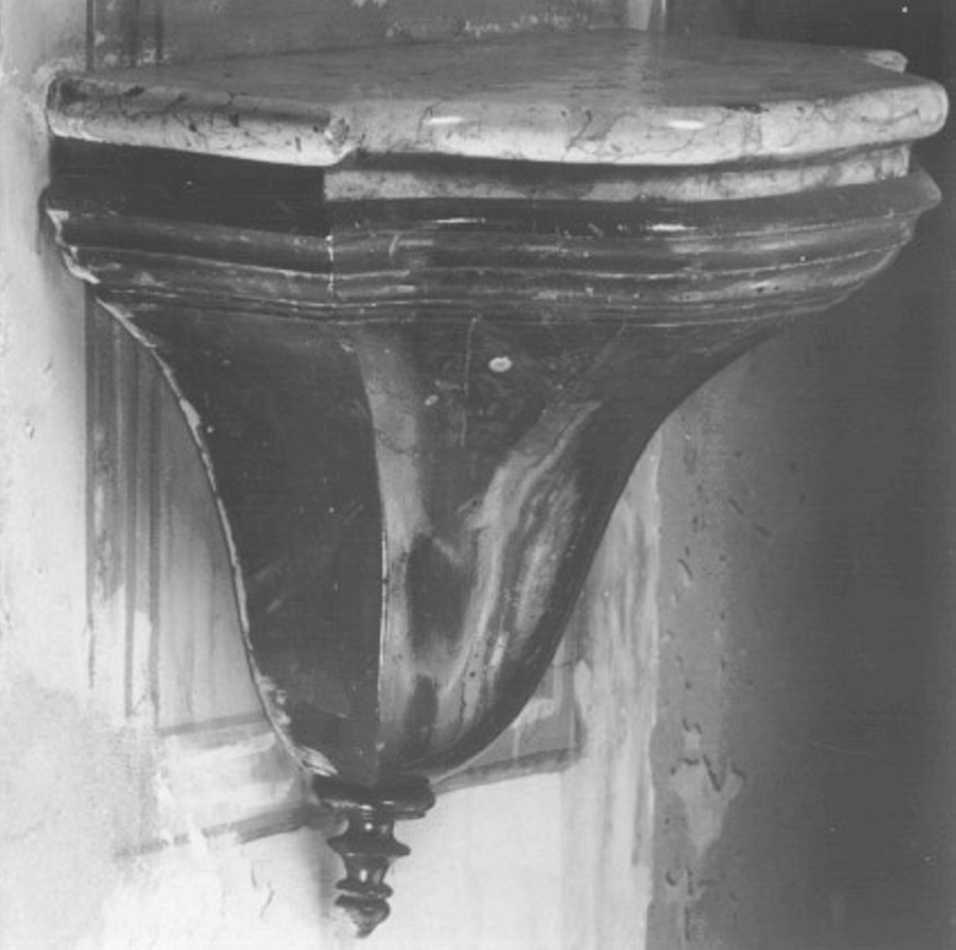 mensola - ambito veneto (sec. XIX)