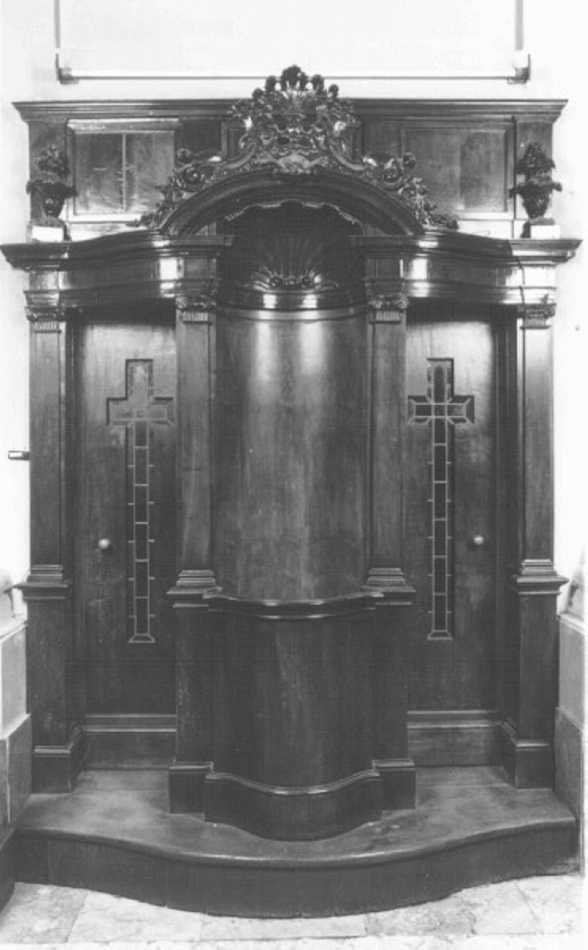 confessionale - ambito veneto (secc. XVIII/ XIX)