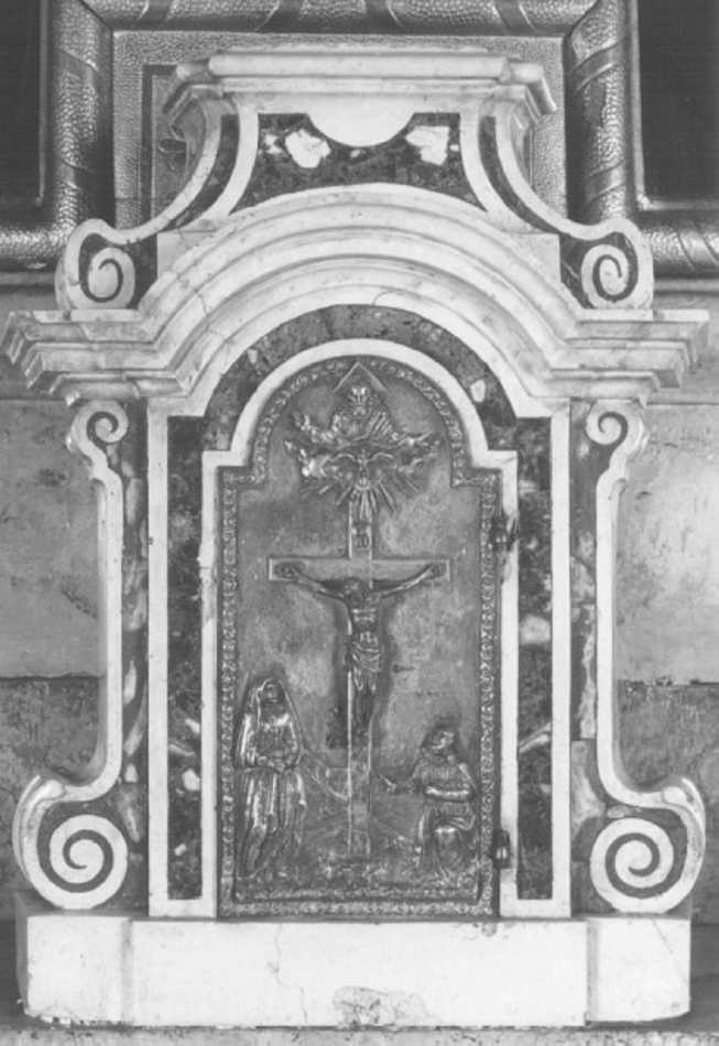 tabernacolo, elemento d'insieme - ambito veneto (inizio sec. XVIII)