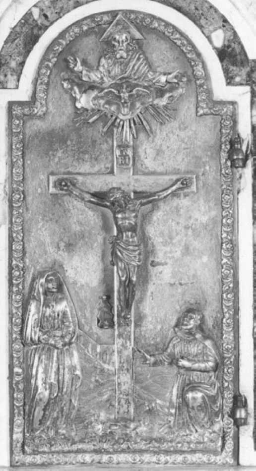 sportello di tabernacolo, elemento d'insieme - ambito veneto (inizio sec. XVIII)