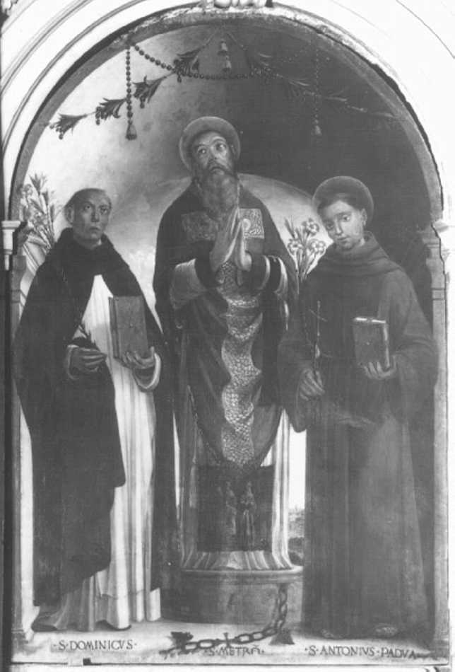 Santi (dipinto) di Liberale Da Verona (inizio sec. XVI)