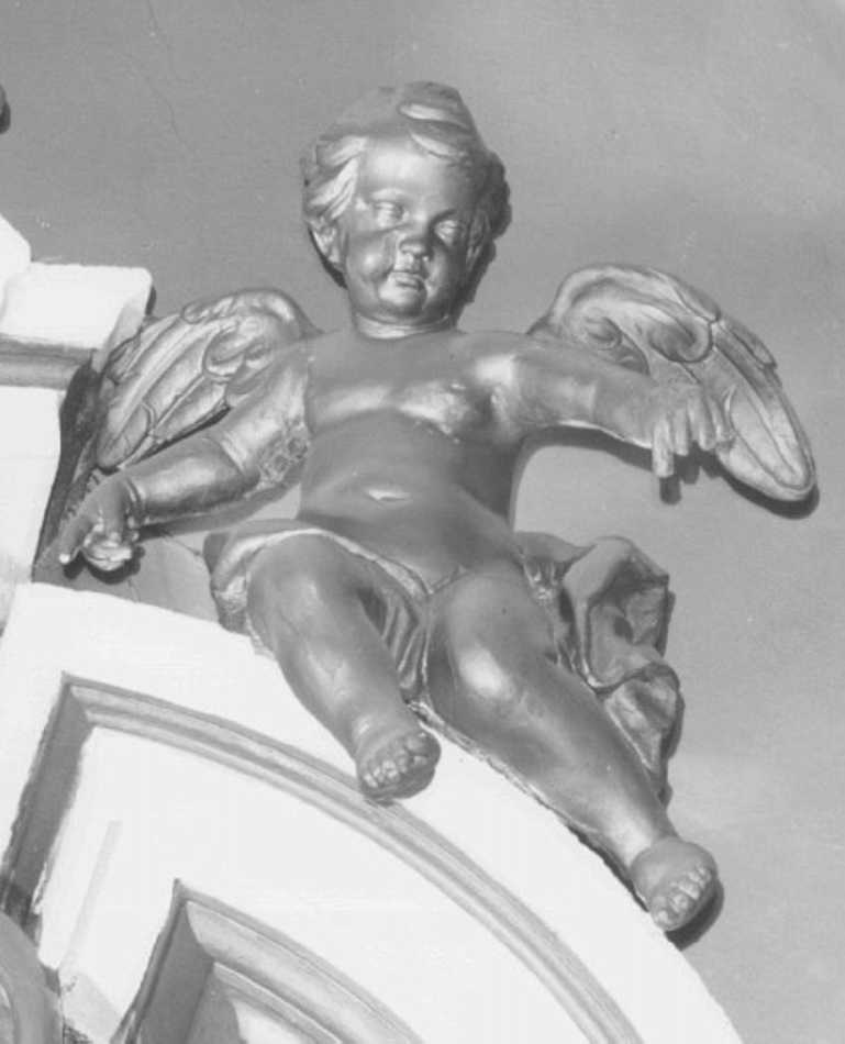 angioletto (scultura, elemento d'insieme) - ambito veneto (inizio sec. XVIII)