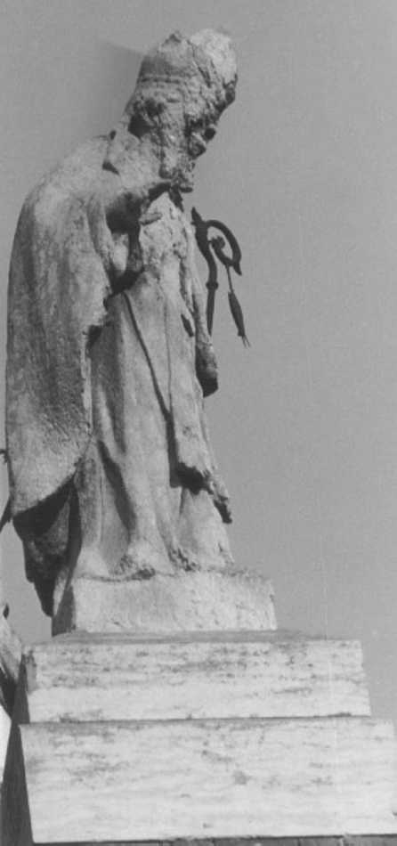 San Zeno (statua, elemento d'insieme) di Bragantini Vittorio (sec. XIX)
