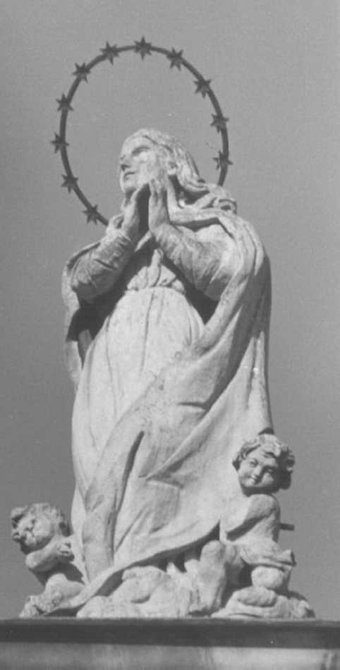 Madonna Assunta (statua, elemento d'insieme) di Bragantini Vittorio (sec. XIX)