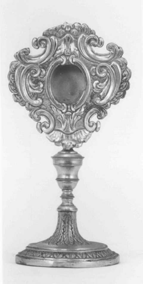 reliquiario - a ostensorio - ambito veneto (seconda metà sec. XIX)