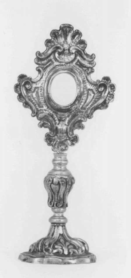 reliquiario - a ostensorio - ambito veneto (prima metà sec. XIX)