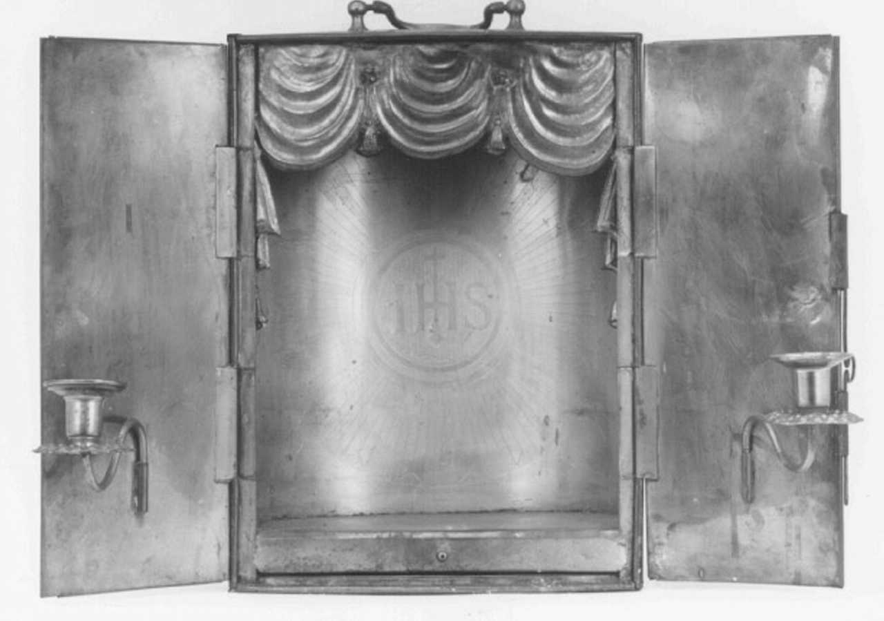tabernacolo portatile - ambito veneto (primo quarto sec. XX)