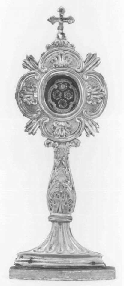 reliquiario - a ostensorio - ambito veneto (sec. XIX)