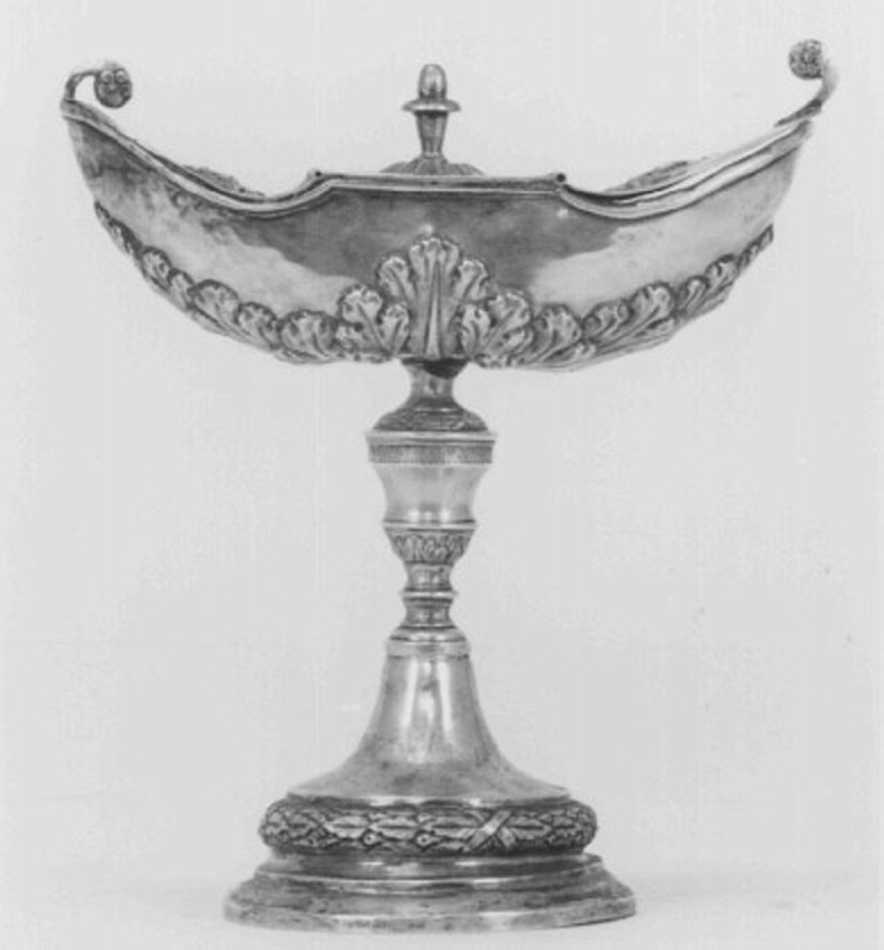 navicella portaincenso - ambito veneto (sec. XIX)