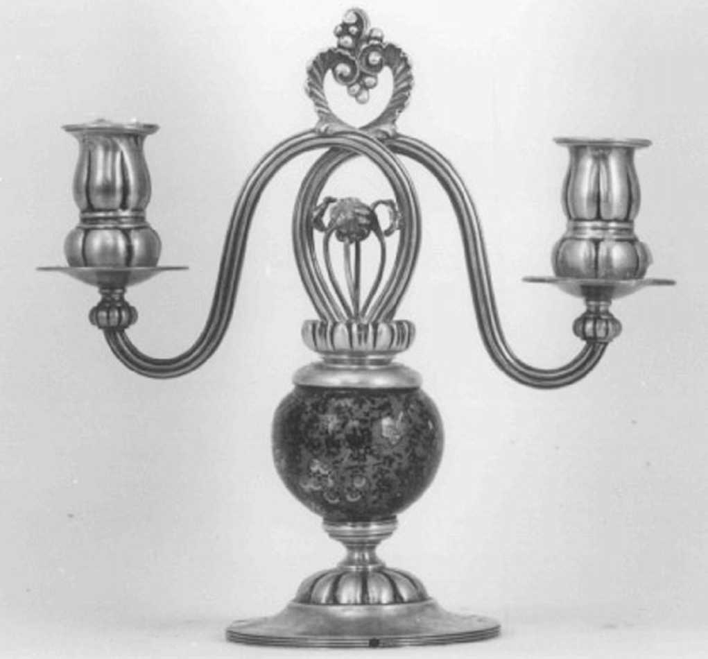 candeliere - ambito veneto (sec. XX)