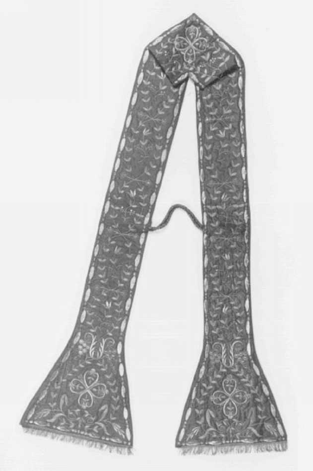 stola - manifattura italiana (secc. XVIII/ XIX)