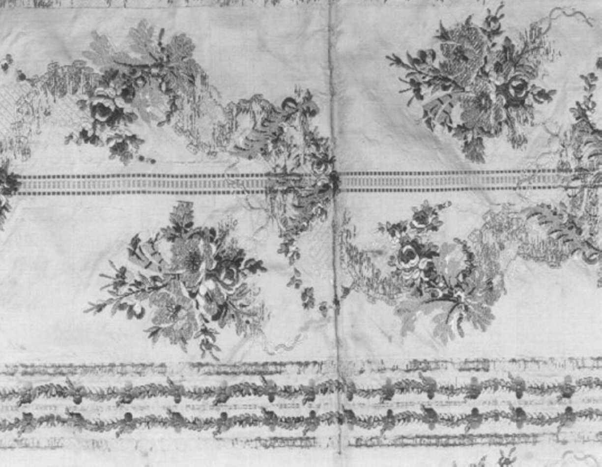 paramento liturgico, insieme - manifattura italiana, manifattura francese (sec. XVIII)