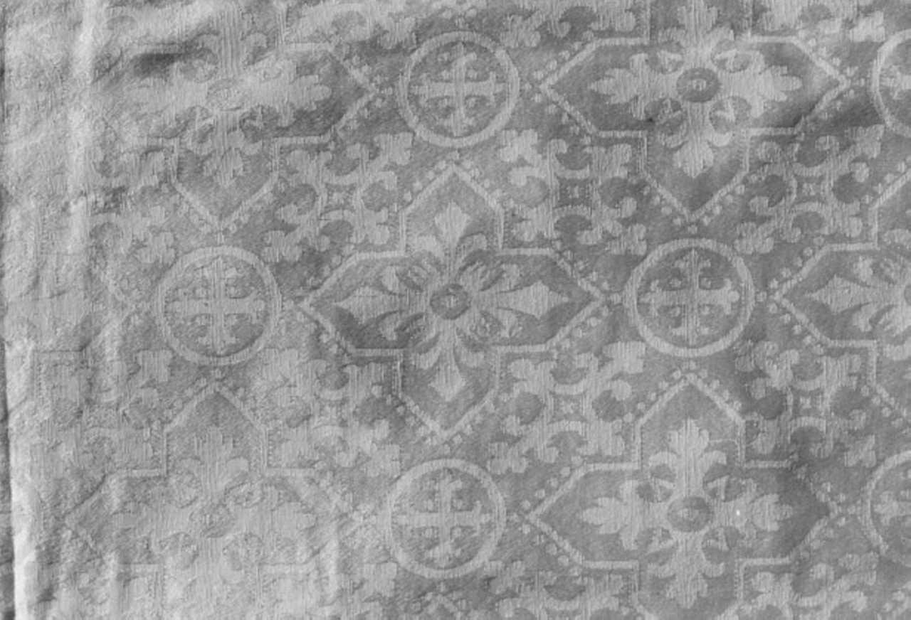 paramento liturgico, insieme - manifattura italiana, manifattura francese (primo quarto sec. XX)