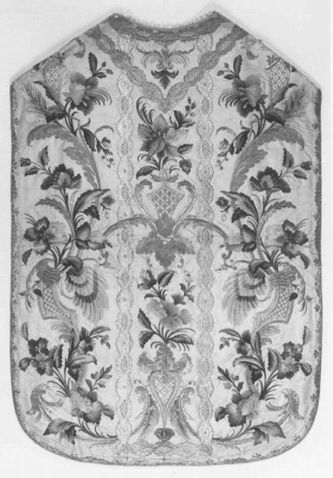 paramento liturgico, insieme - manifattura italiana (metà sec. XVIII)