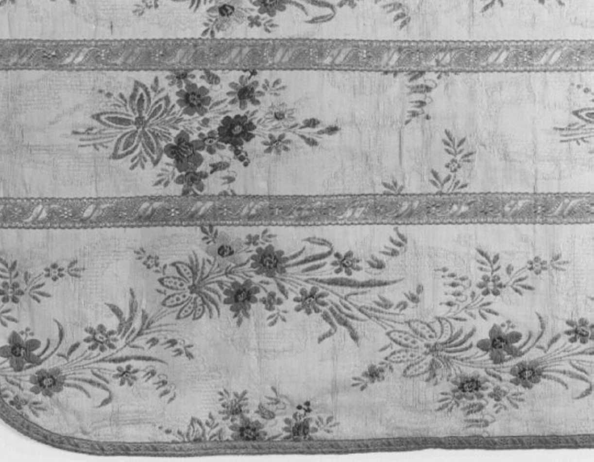 paramento liturgico, insieme - manifattura italiana (seconda metà sec. XIX)