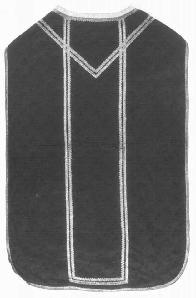 paramento liturgico, insieme - manifattura italiana (seconda metà sec. XIX)