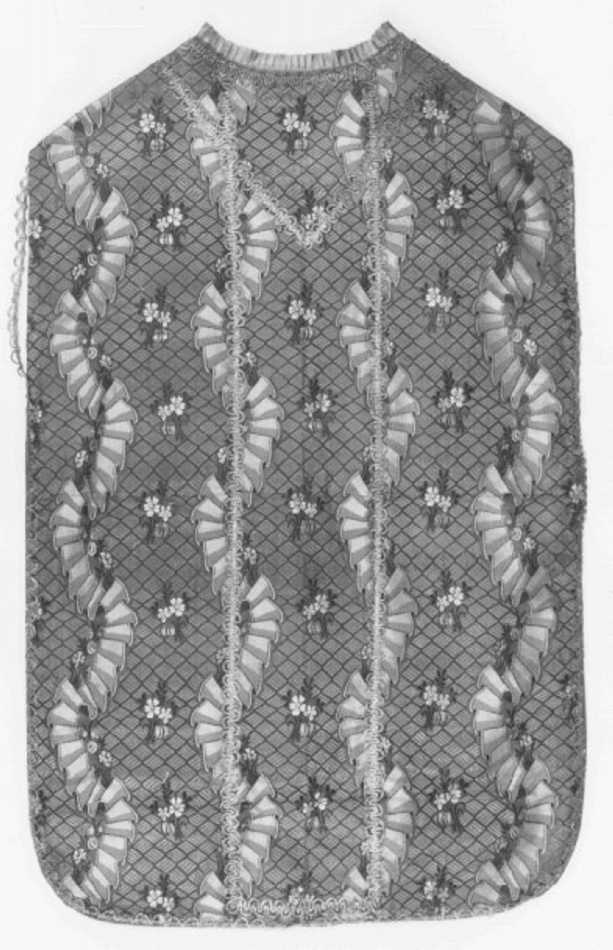 paramento liturgico, insieme - manifattura italiana (terzo quarto sec. XVIII)