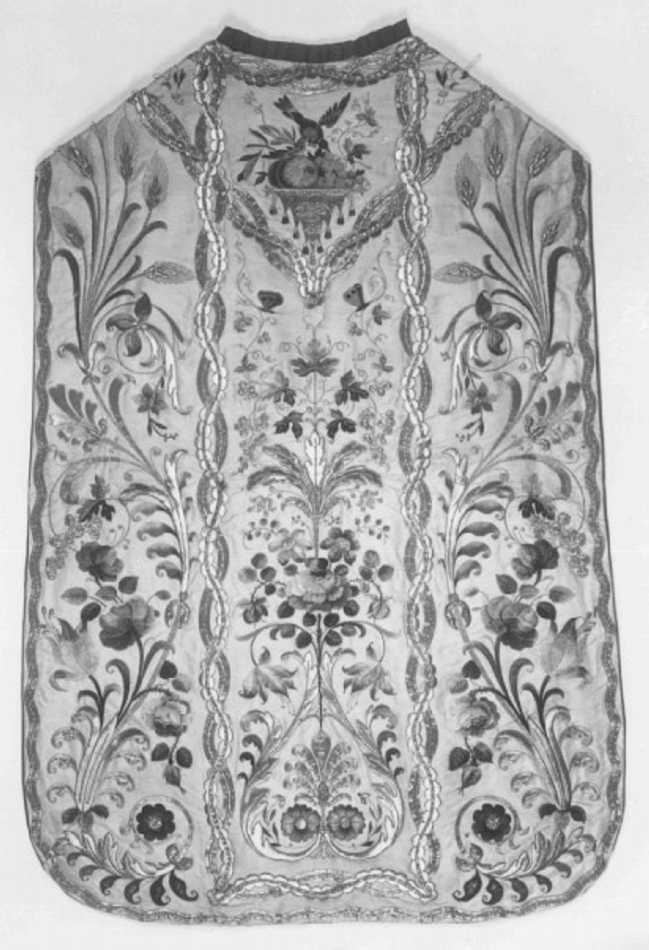 paramento liturgico, insieme - manifattura italiana (prima metà sec. XIX)